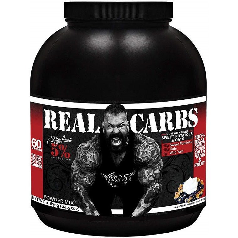 5% Nutrition Real Carbs Blueberry Cobbler 1830 g Węglowodany - Sklep Witaminki.pl