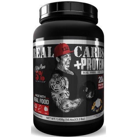 5% Nutrition Real Carbs + Protein Birthday Cake 1507g Gainer - Sklep Witaminki.pl