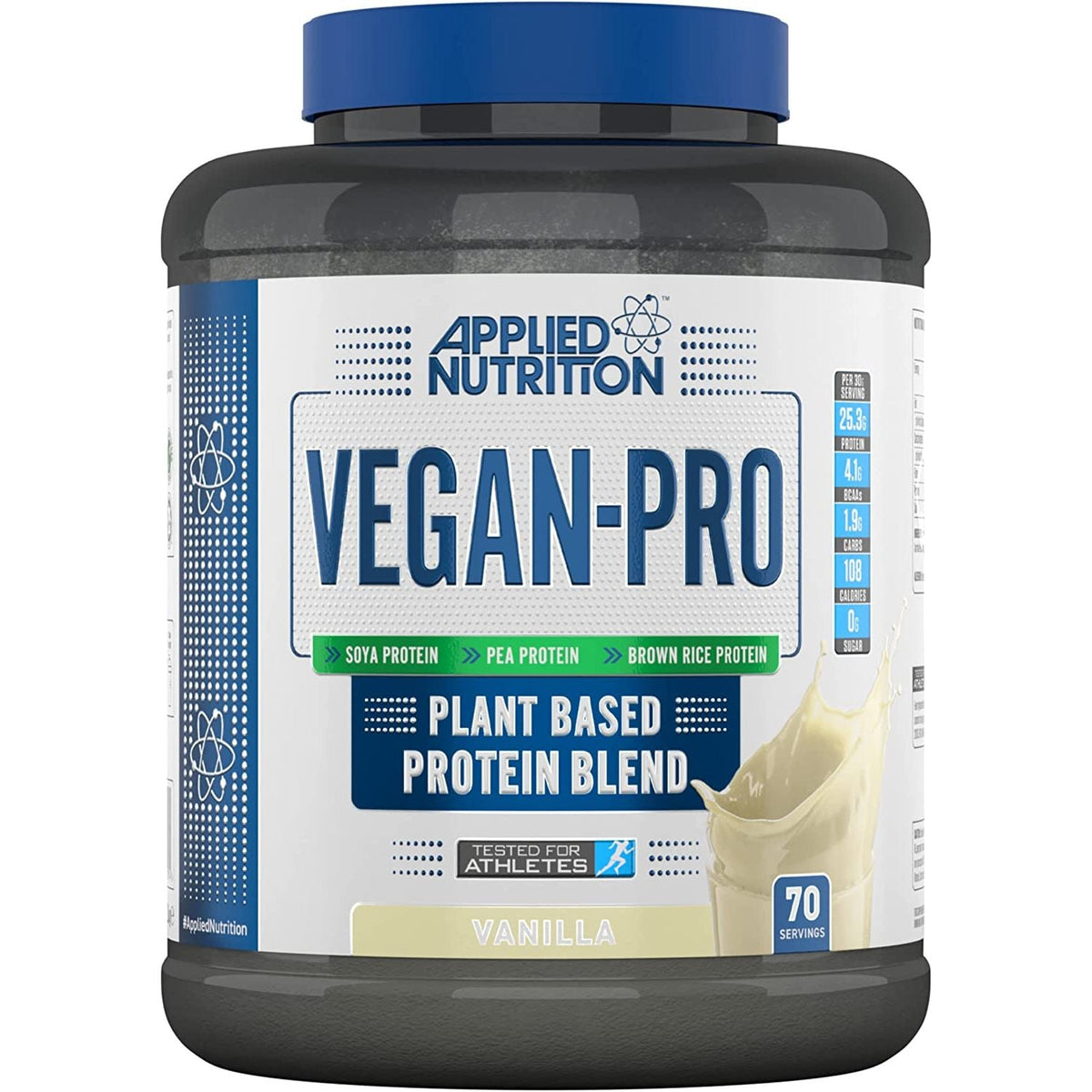 Applied Nutrition Vegan - Pro Vanilla 2100 g Odżywka Białkowa - Sklep Witaminki.pl