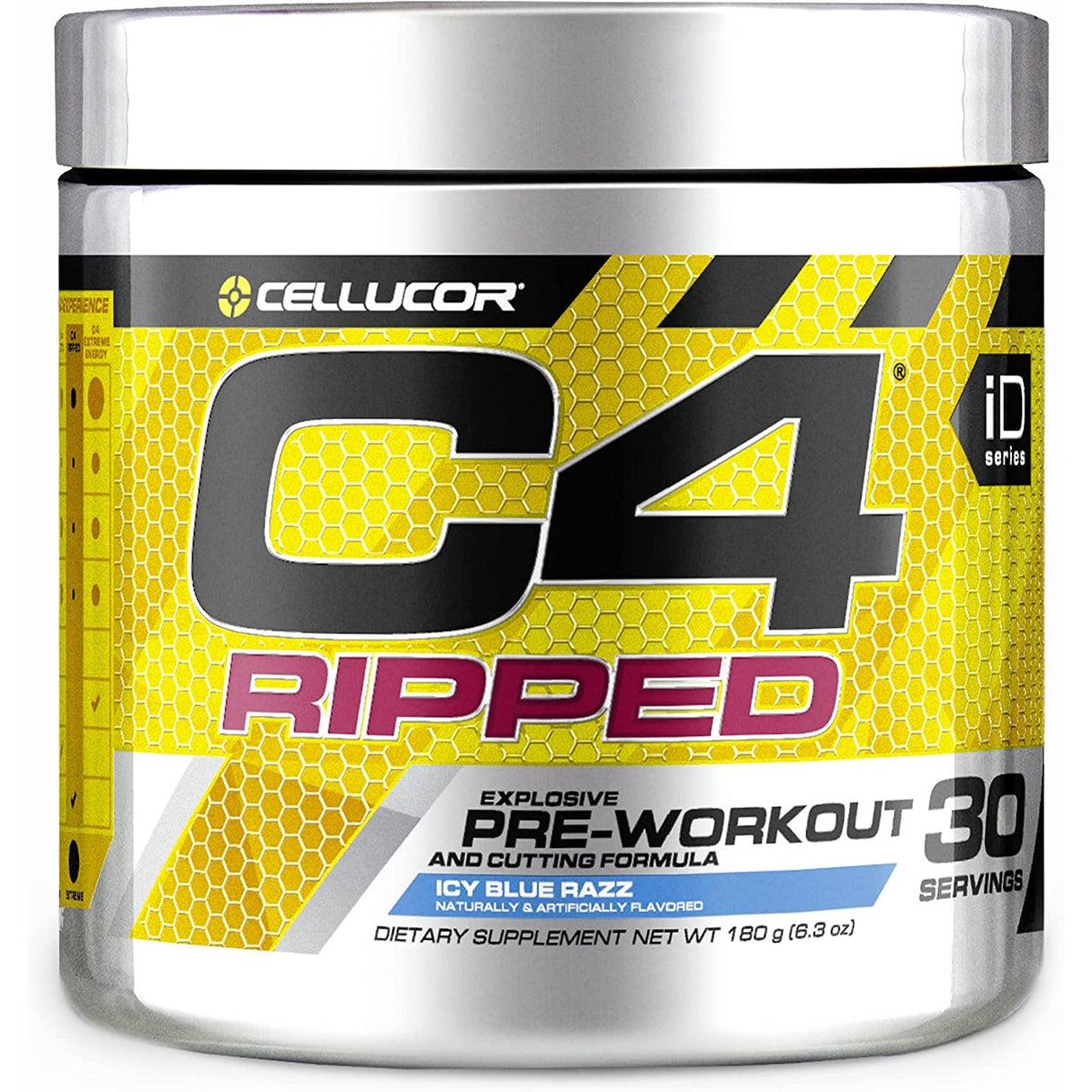 Cellucor C4 Ripped Icy Blue Raz 165 g Spalacz tłuszczu - Sklep Witaminki.pl