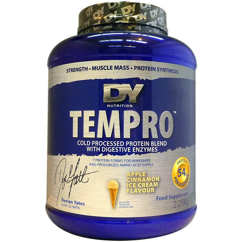 DY Nutrition (Dorian Yates) Tempro Chocolate Coconut Ice Cream 2250 g Odżywka Białkowa - Sklep Witaminki.pl