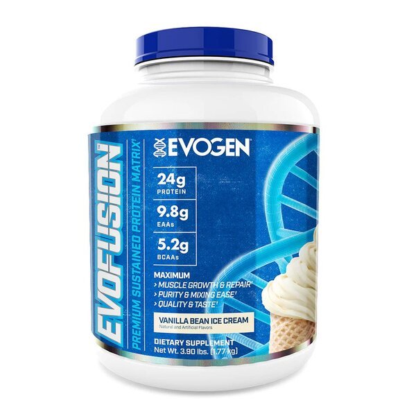 Witaminy i suplementy diety Evogen Evofusion Vanilla Bean Ice Cream 1820 g - Sklep Witaminki.pl