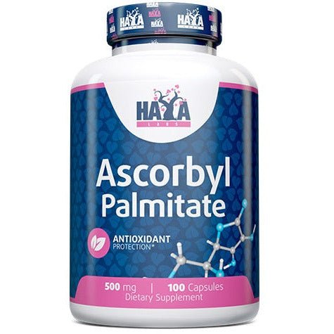 Haya Labs Ascorbyl Palmitate 500mg 100 caps Palmitynian askorbylu - Sklep Witaminki.pl