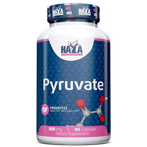Haya Labs Pyruvate 500mg 90 caps Kwas pirogronowy - Sklep Witaminki.pl