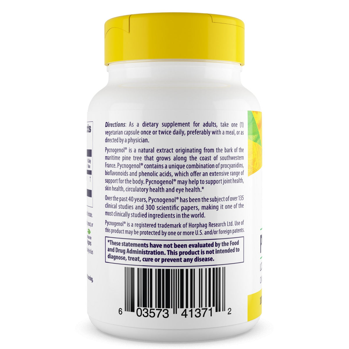 Healthy Origins Pycnogenol 100 mg 60 vcaps Ekstrakt z Kory Sosny - Sklep Witaminki.pl