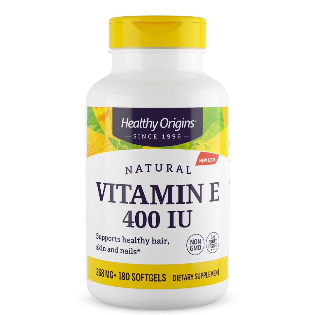 Healthy Origins Vitamin E 400 IU 180 softgels Witamina E - Sklep Witaminki.pl