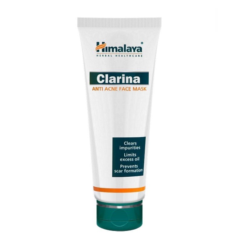 Himalaya Clarina maska do twarzy przeciwtrądzikowa 75 ml Maseczka do twarzy - Sklep Witaminki.pl