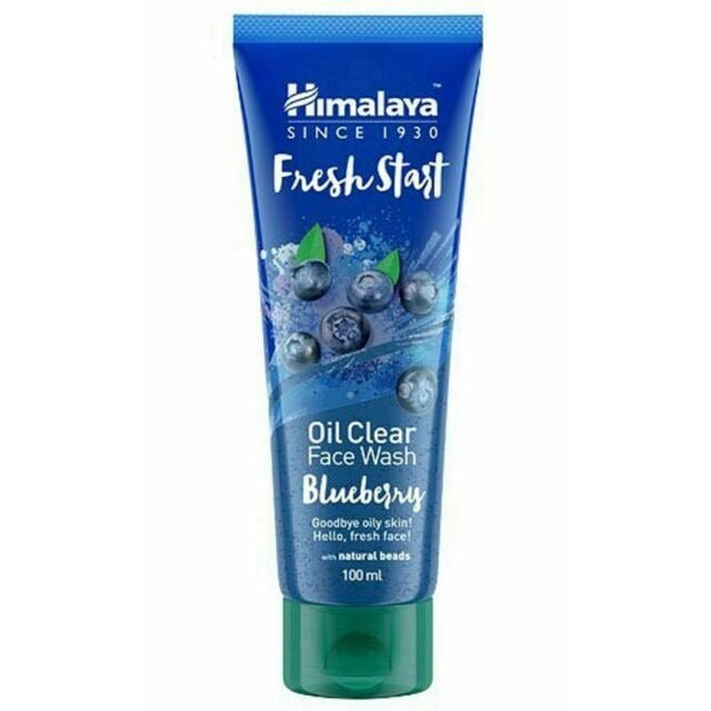 Himalaya Fresh Start Oil Clear Face Wash Blueberry 100 ml Żel do mycia twarzy - Sklep Witaminki.pl