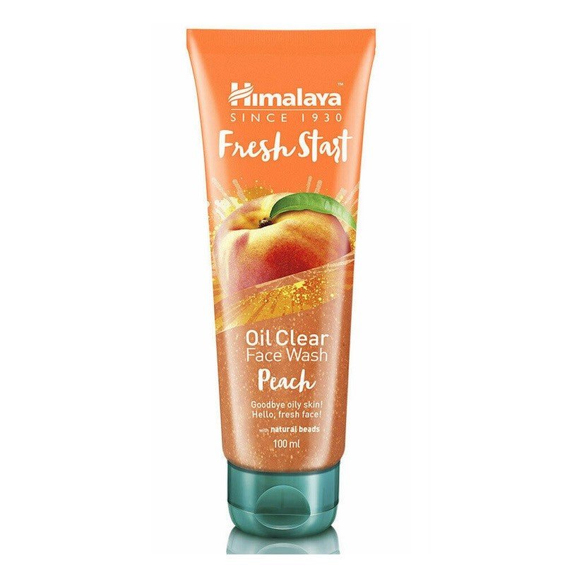 Himalaya Fresh Start Żel do mycia twarzy brzoskwiniowy z drobinkami 100 ml Żel do mycia twarzy - Sklep Witaminki.pl