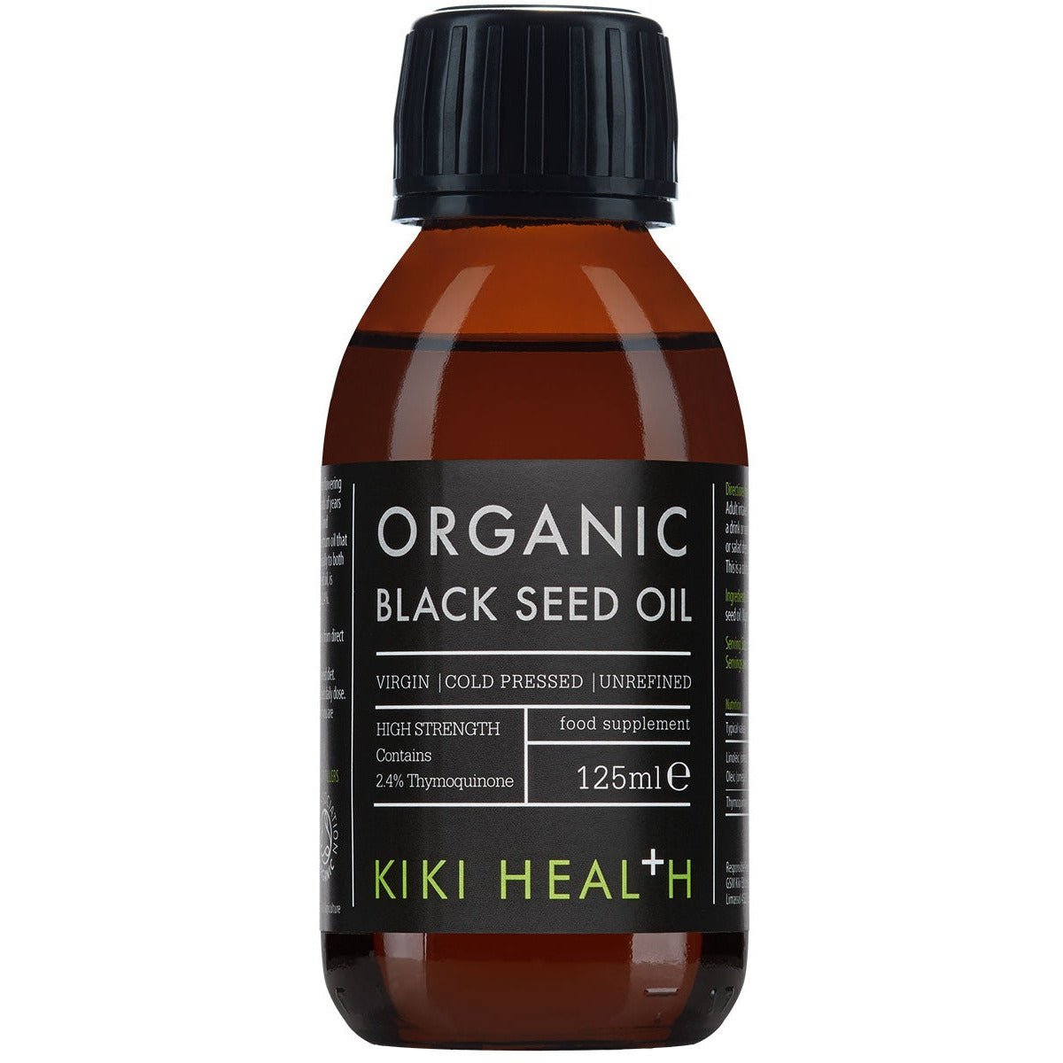 Kiki Health Black Seed Oil 125 ml Olej z Czarnuszki - Sklep Witaminki.pl