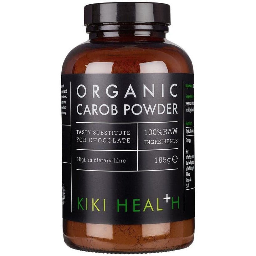 Kiki Health Carob Powder Organic 185 g - Sklep Witaminki.pl