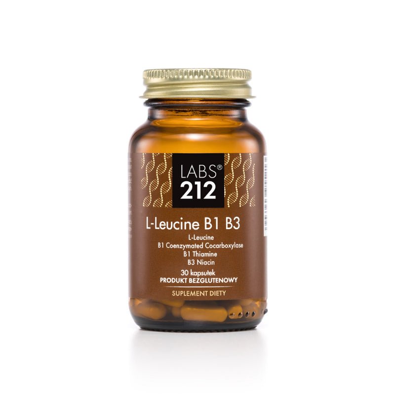 Labs212 L - Leucine B1 B3 30 caps Leucyna - Sklep Witaminki.pl