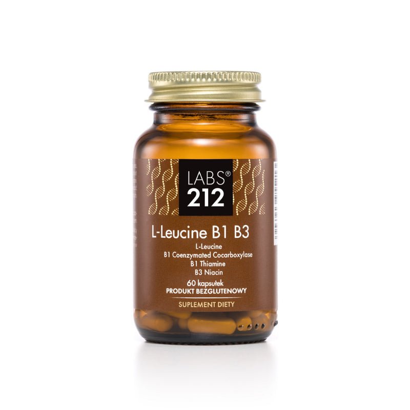 Labs212 L - Leucine B1 B3 60 caps Leucyna - Sklep Witaminki.pl