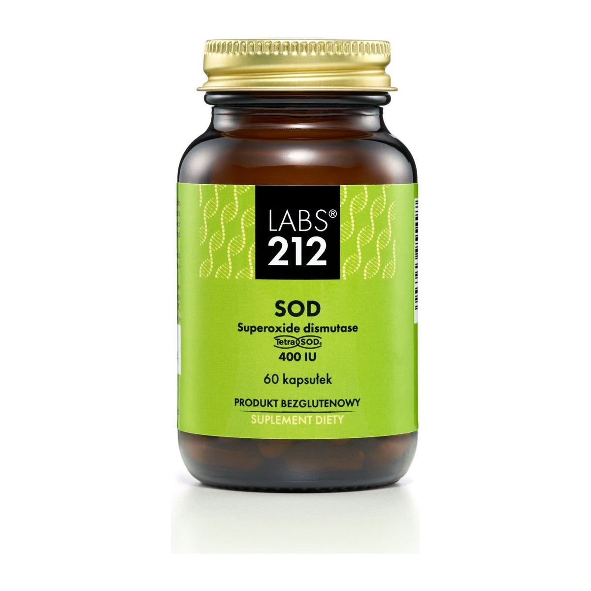 Labs212 SOD 400 IU 60 caps Dysmutaza ponadtlenkowa - Sklep Witaminki.pl