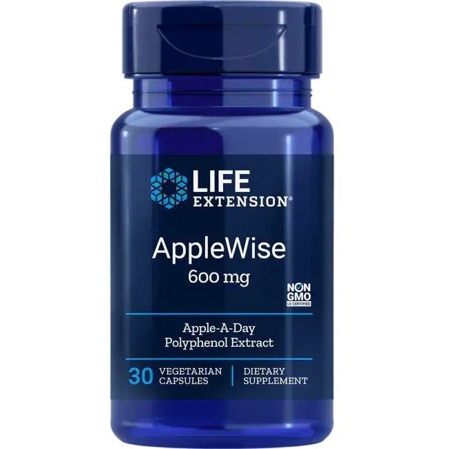 Life Extension AppleWise 600 mg 30 vcaps Polifenole Jabłkowe - Sklep Witaminki.pl