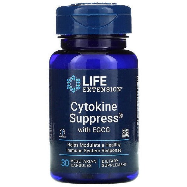 Witaminy i suplementy diety Life Extension Cytokine Suppress with EGCG 30 vcaps - Sklep Witaminki.pl