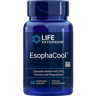 Life Extension EsophaCool 60 chewable tabs Kompleks wspierający przy refluksie - Sklep Witaminki.pl