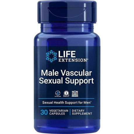 Witaminy i suplementy diety Life Extension Male Vascular Sexual Support 30 vcaps - Sklep Witaminki.pl