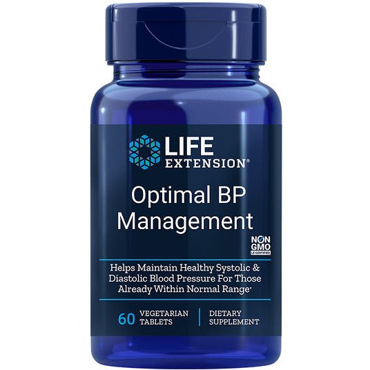 Life Extension Optimal BP Management 60 vegetarian tabs Kompleks wspierający prawidłowe ciśnienie - Sklep Witaminki.pl
