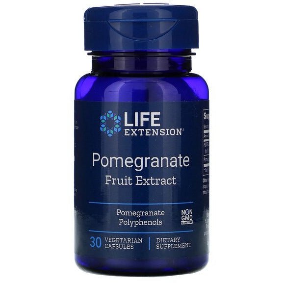 Witaminy i suplementy diety Life Extension Pomegranate Fruit Extract 30 vcaps - Sklep Witaminki.pl