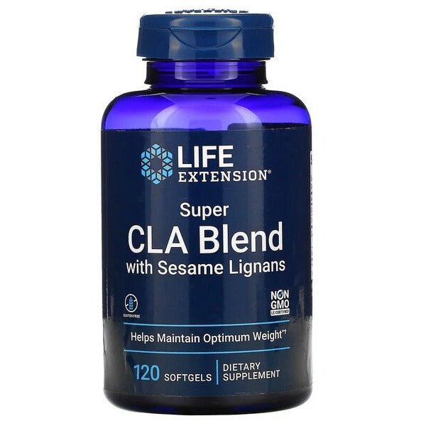 Life Extension Super CLA Blend with Sesame Lignans 120 softgels CLA - Sklep Witaminki.pl