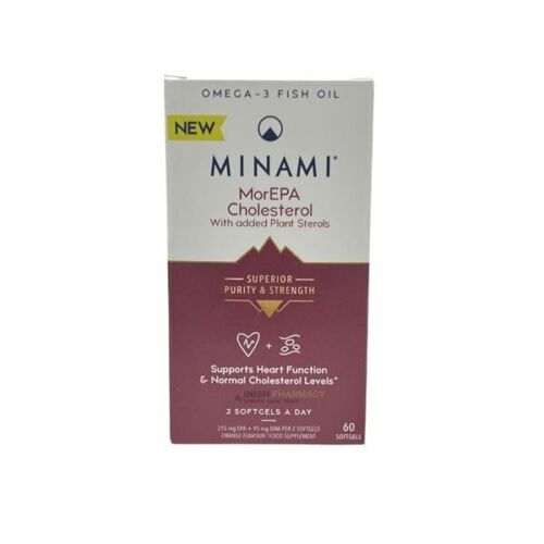 Minami MorEPA Cholesterol 60 softgels - Sklep Witaminki.pl