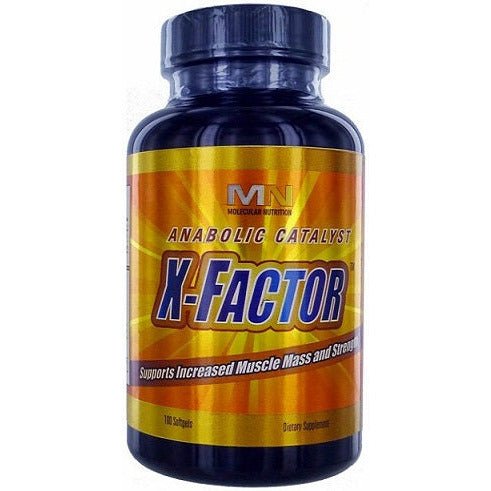 Witaminy i suplementy diety Molecular Nutrition X-Factor Anabolic Catalyst 100 softgels - Sklep Witaminki.pl