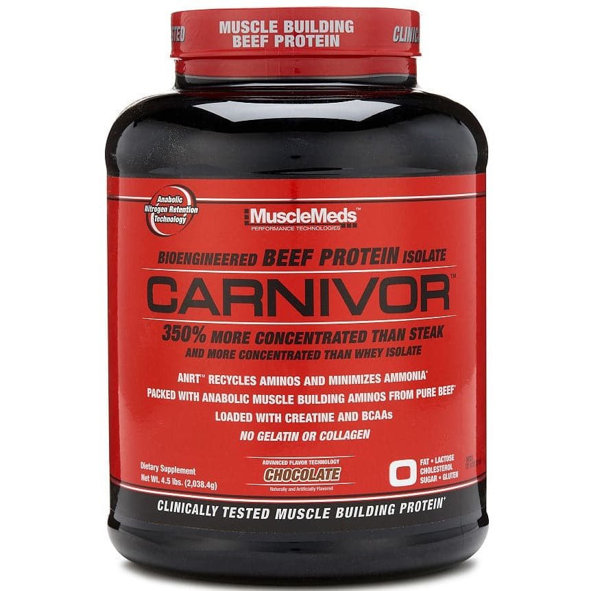 Witaminy i suplementy diety MuscleMeds Carnivor Chocolate Peanut Butter 2016 g - Sklep Witaminki.pl