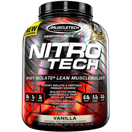 Witaminy i suplementy diety MuscleTech Nitro-Tech Cookies & Cream 1800 g - Sklep Witaminki.pl