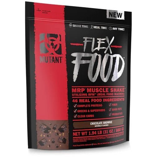 Mutant Flex Food Chocolate Brownie 880g Gainer - Sklep Witaminki.pl
