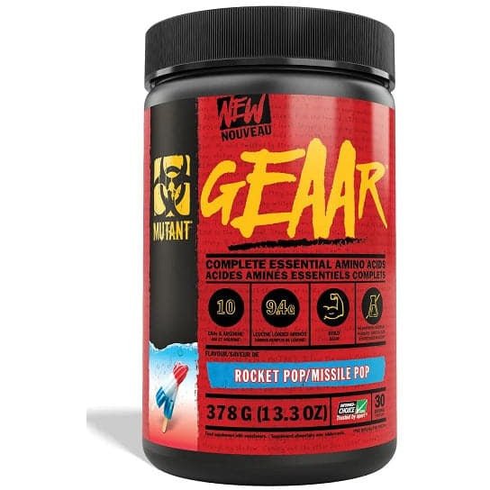 Witaminy i suplementy diety Mutant GEAAR Rocket Pop 378 g - Sklep Witaminki.pl