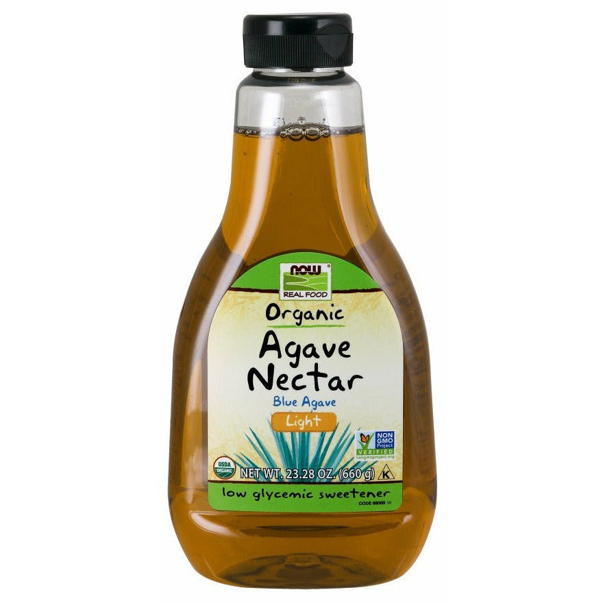 NOW Foods Agave Nectar Light 660 g Syrop z Agawy - Sklep Witaminki.pl