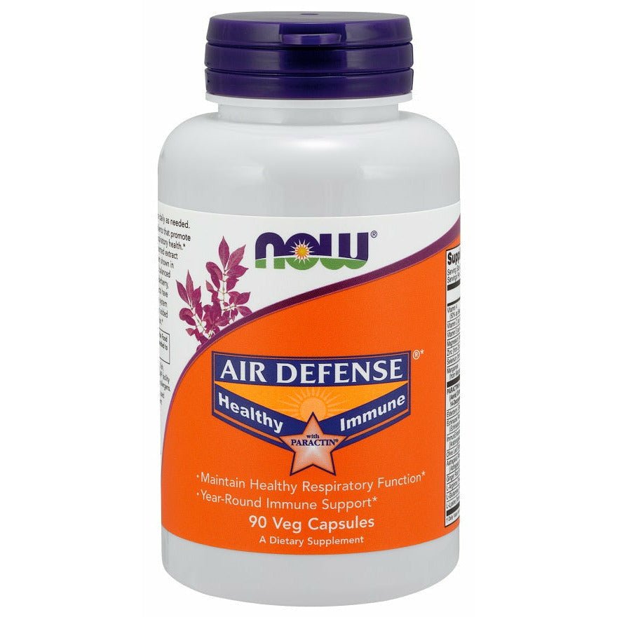 NOW Foods Air Defense 90 vcaps Kompleks wspierający układ oddechowy - Sklep Witaminki.pl