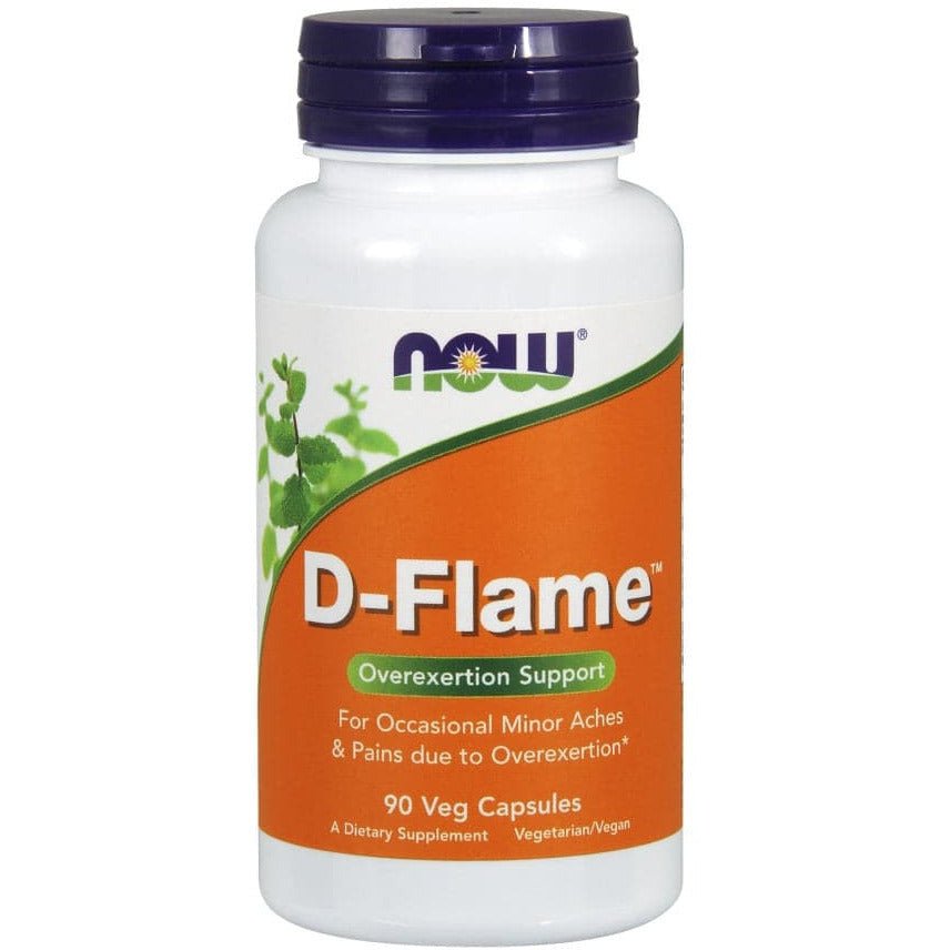NOW Foods D - Flame 90 vcaps Kompleks wspierający przy nadmiernym wysiłku i stresie - Sklep Witaminki.pl