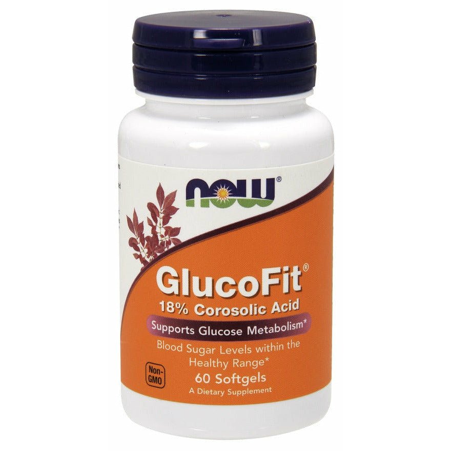 Witaminy i suplementy diety NOW Foods GlucoFit 60 softgels - Sklep Witaminki.pl