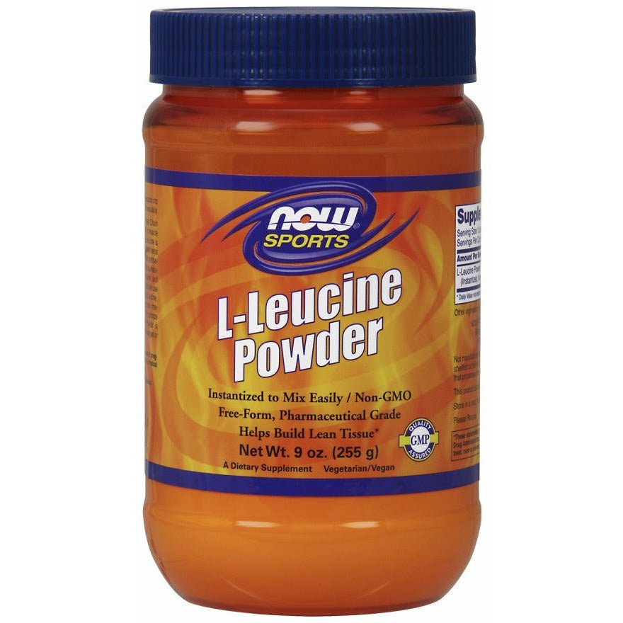 NOW Foods L - Leucine Powder 255 g Leucyna - Sklep Witaminki.pl
