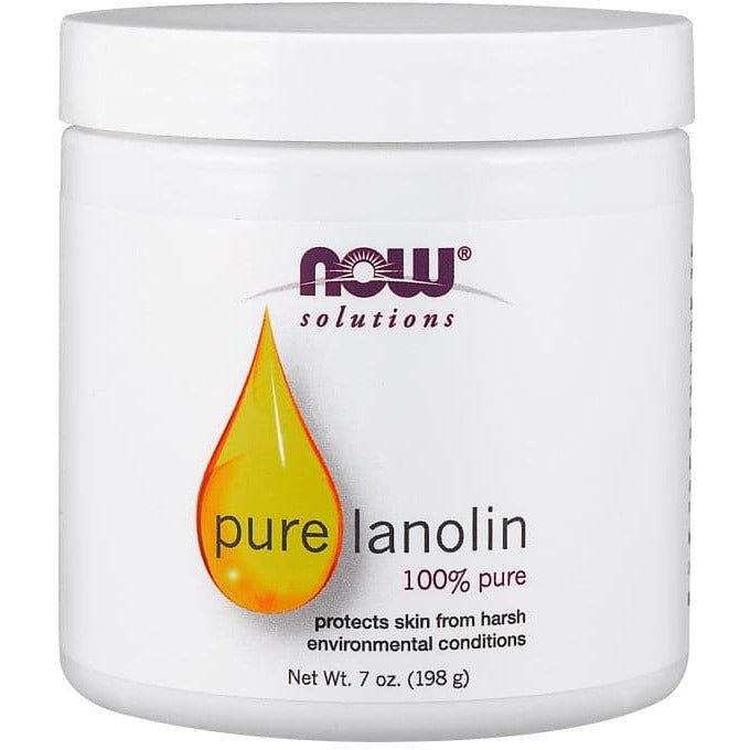 NOW Foods Lanolin 100% Pure 198 g Lanolina - Sklep Witaminki.pl