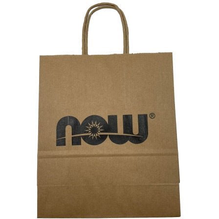 NOW Foods NOW Foods Paper Bag Papier Torba - Sklep Witaminki.pl