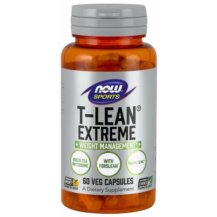 NOW Foods T - Lean Extreme 60 vcaps Kompleks wspierający odchudzanie - Sklep Witaminki.pl