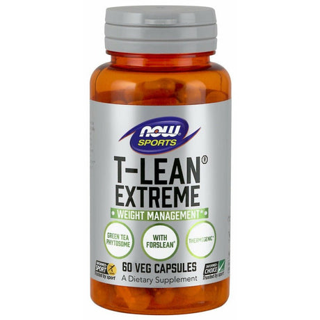 Witaminy i suplementy diety NOW Foods T-Lean Extreme 60 vcaps - Sklep Witaminki.pl