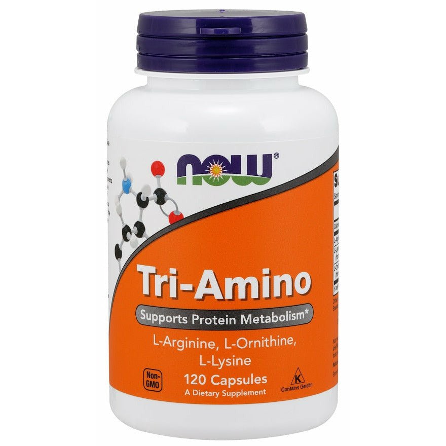 NOW Foods Tri - Amino 120 caps Kompleks Aminokwasów - Sklep Witaminki.pl