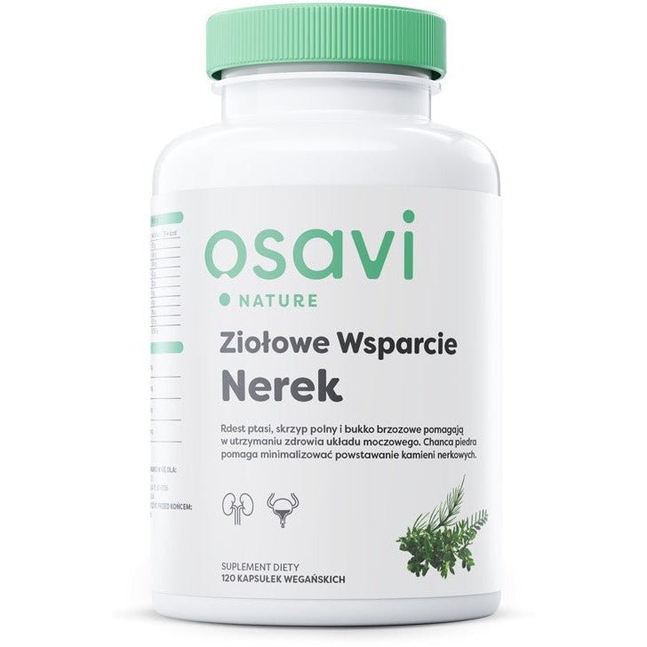 Osavi Ziołowe Wsparcie Nerek 120 vegan caps Kompleks na nerki - Sklep Witaminki.pl