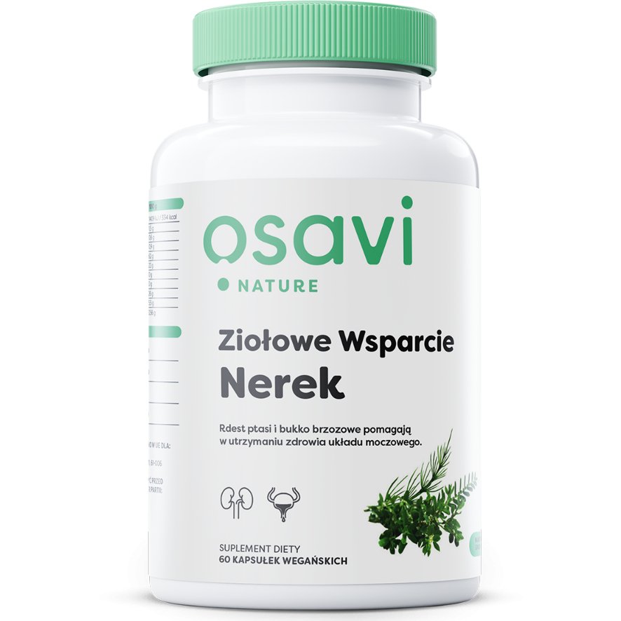 Osavi Ziołowe Wsparcie Nerek 60 vegan caps Kompleks na nerki - Sklep Witaminki.pl