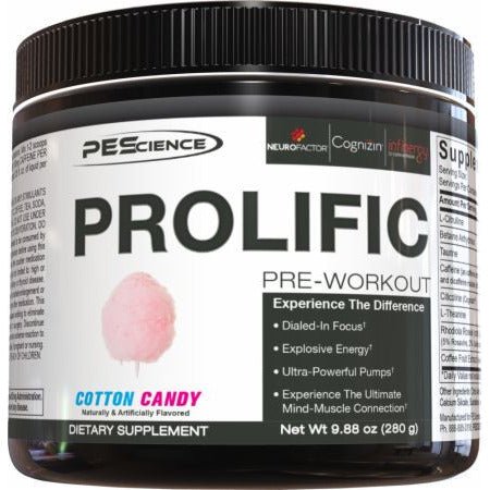 Witaminy i suplementy diety PEScience Prolific 280 g Sour Green Apple - Sklep Witaminki.pl