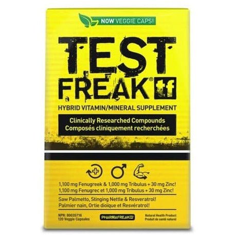 PharmaFreak Test Freak 120 vcaps - Sklep Witaminki.pl