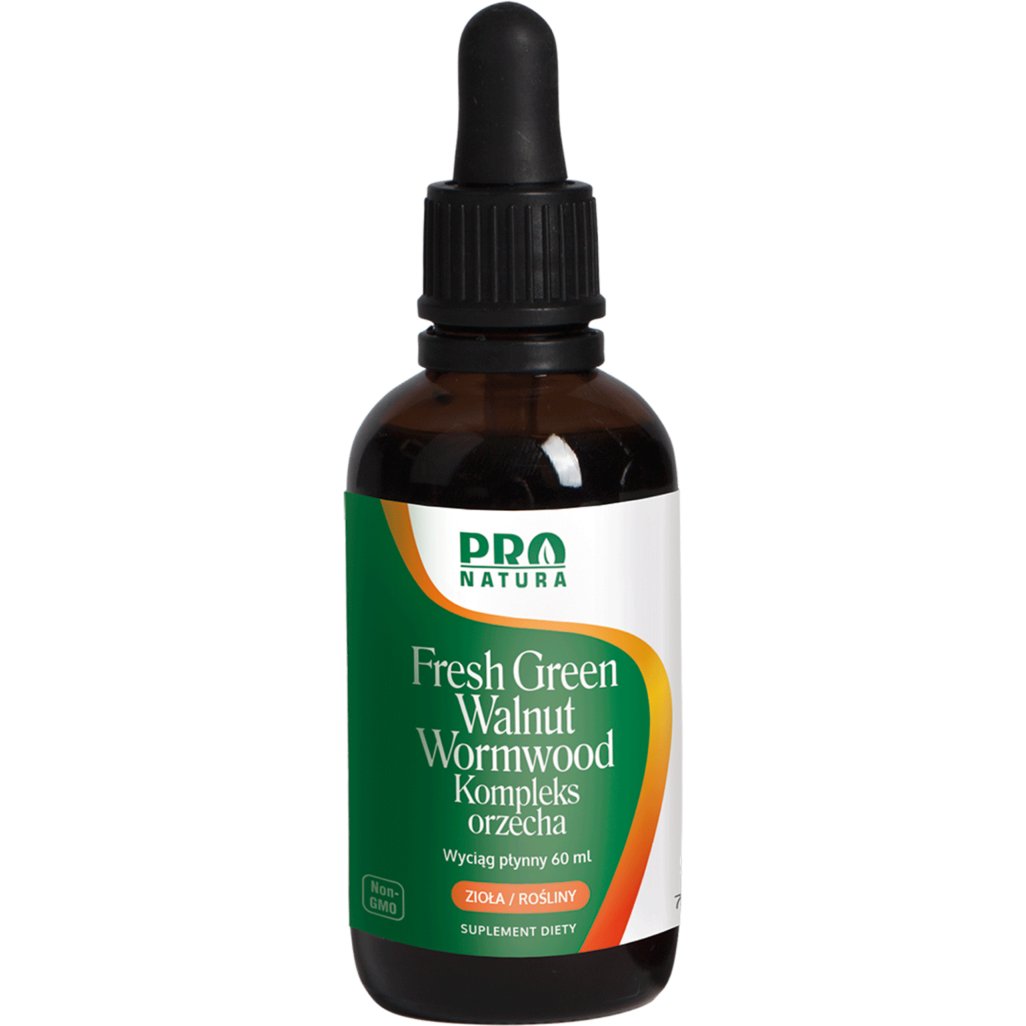 Pro Natura Fresh Green Walnut Wormwood 60 ml Kompleks orzecha - Sklep Witaminki.pl