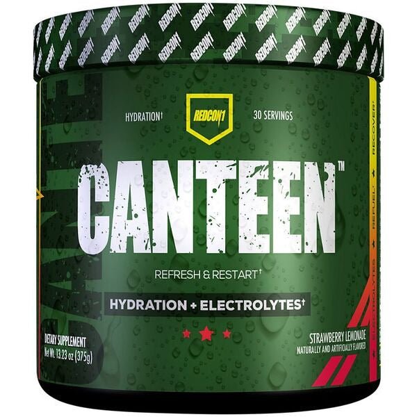 Redcon1 Canteen Strawberry Lemonade 375 g - Sklep Witaminki.pl