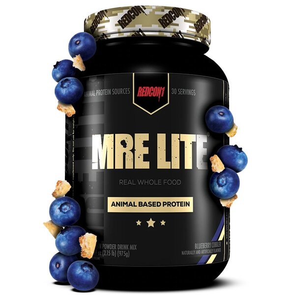 Redcon1 MRE Lite Blueberry Cobbler 870 g Odżywka Białkowa - Sklep Witaminki.pl
