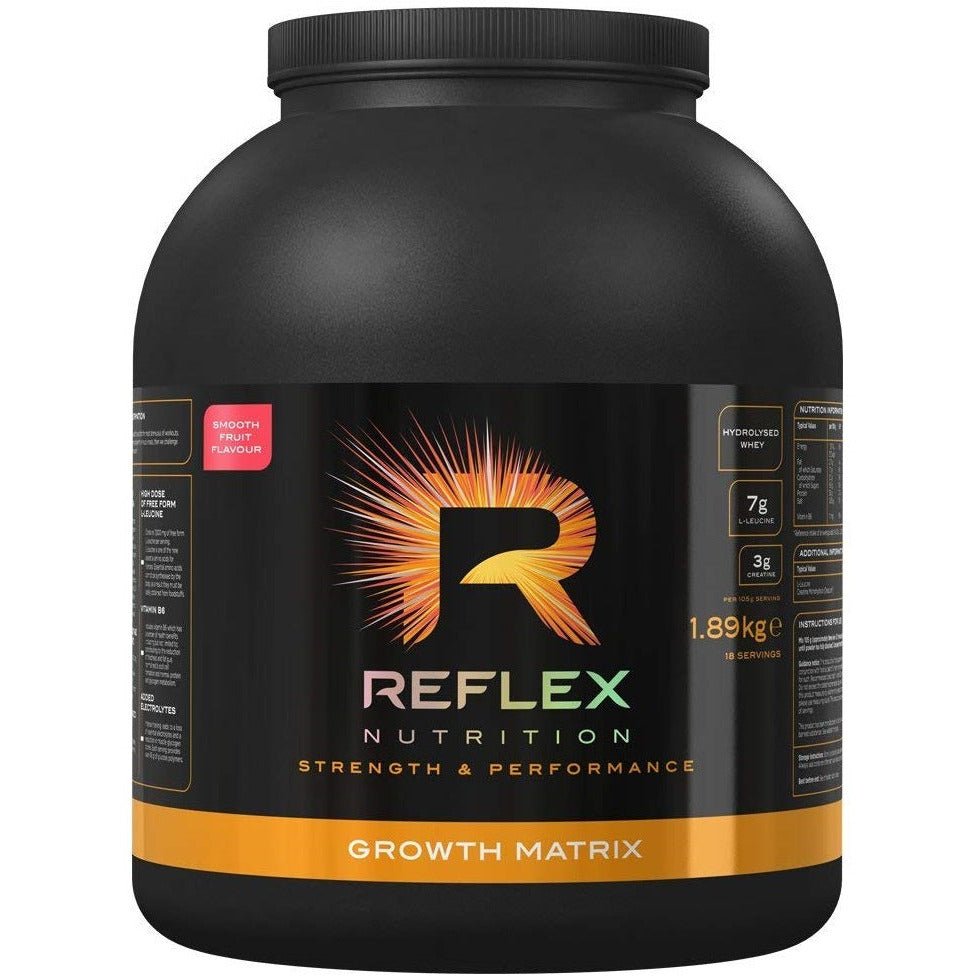 Witaminy i suplementy diety Reflex Nutrition Growth Matrix Rich Chocolate 1890 g - Sklep Witaminki.pl