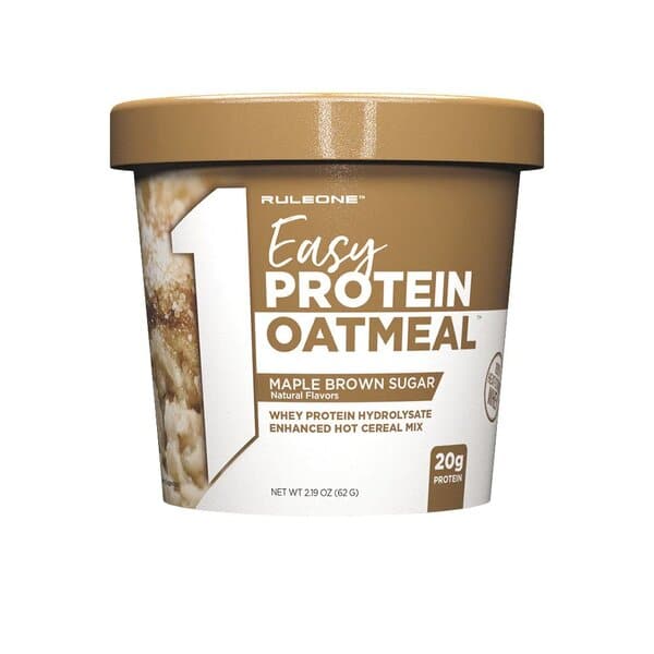 Rule One Easy Protein Oatmeal 12 x 62 g Maple Brown Sugar - Sklep Witaminki.pl